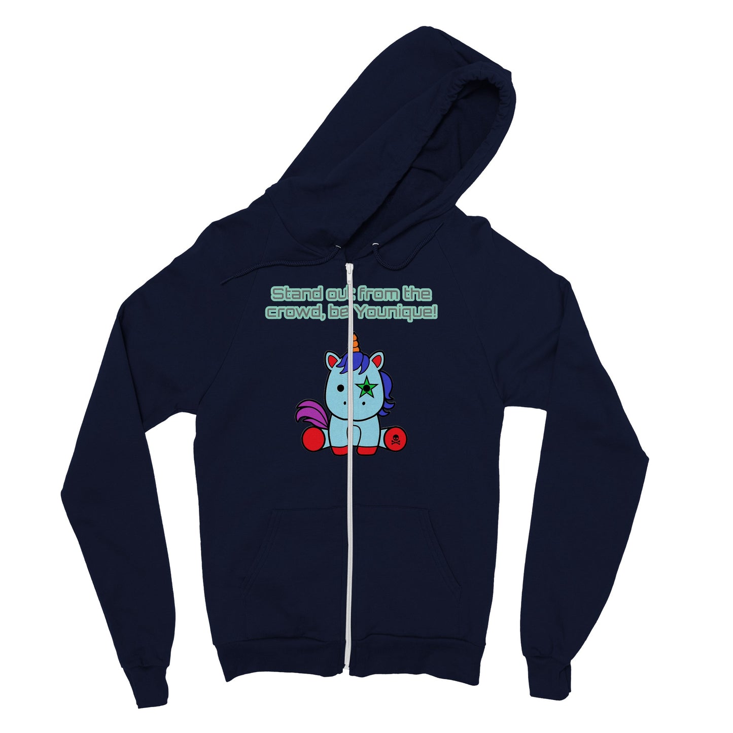 Stand Out From The Crowd Zip Hoodie