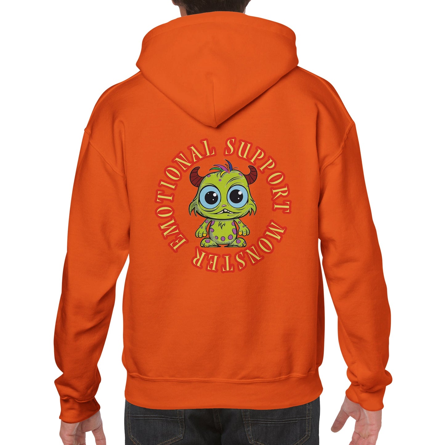 Emotional Support Monster Pullover Hoodie