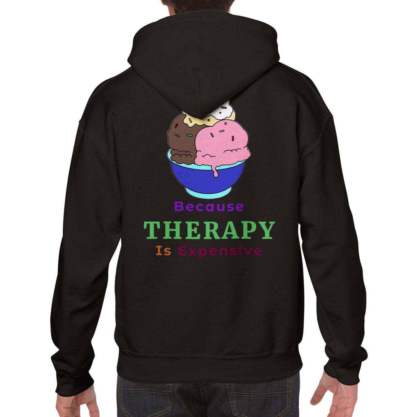 Because Therapy is Expensive Pullover Hoodie