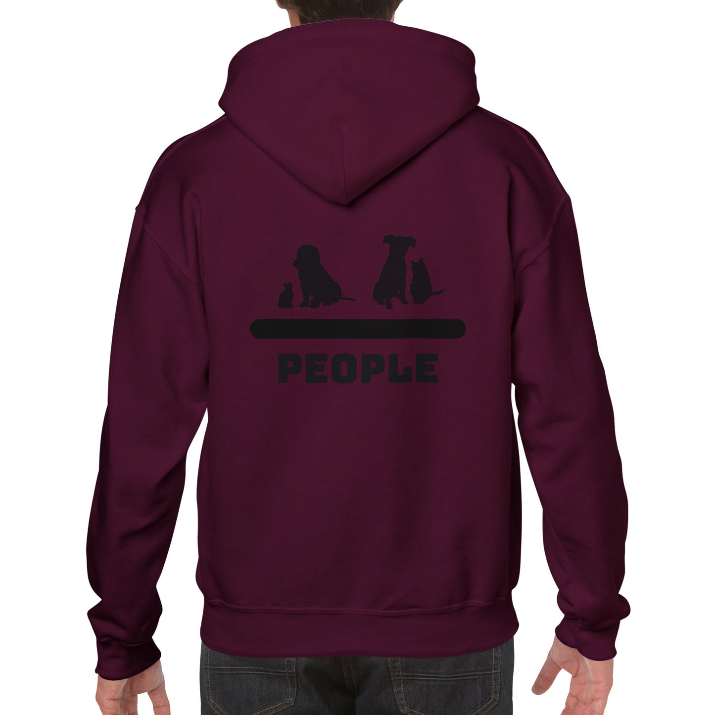 Animals Over People Pullover Hoodie