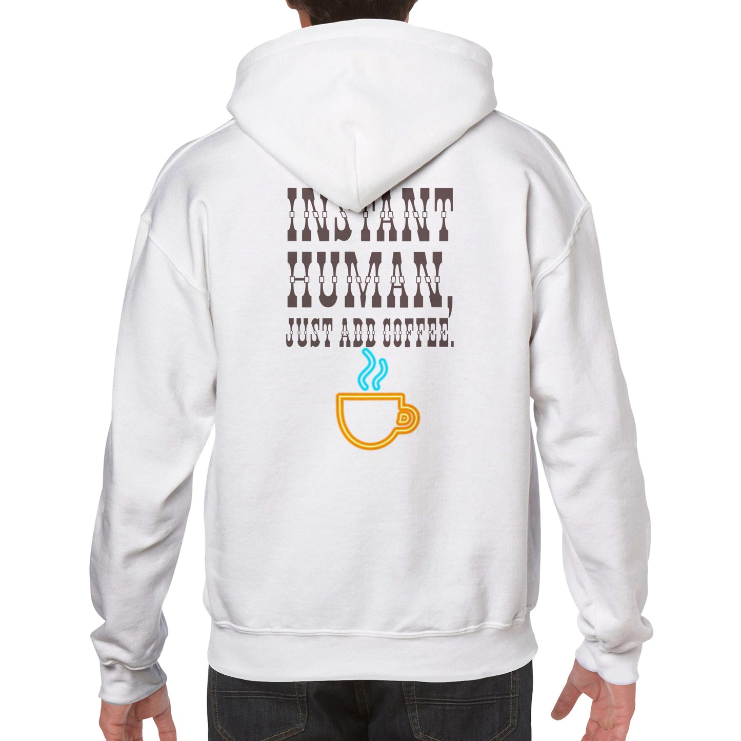 Instant Human Pullover Hoodie