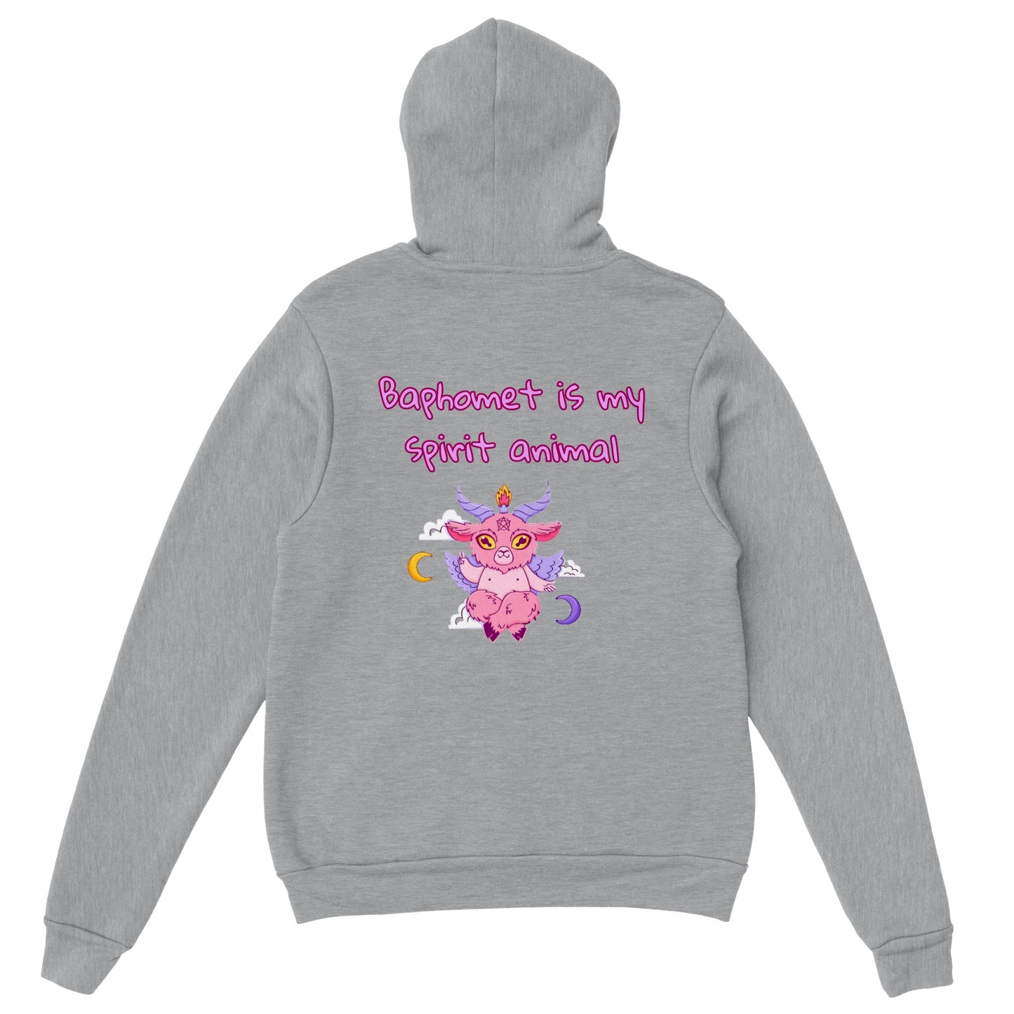 Baphomet Is My Spirit Animal Pullover Hoodie