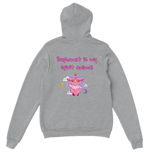 Baphomet Is My Spirit Animal Pullover Hoodie