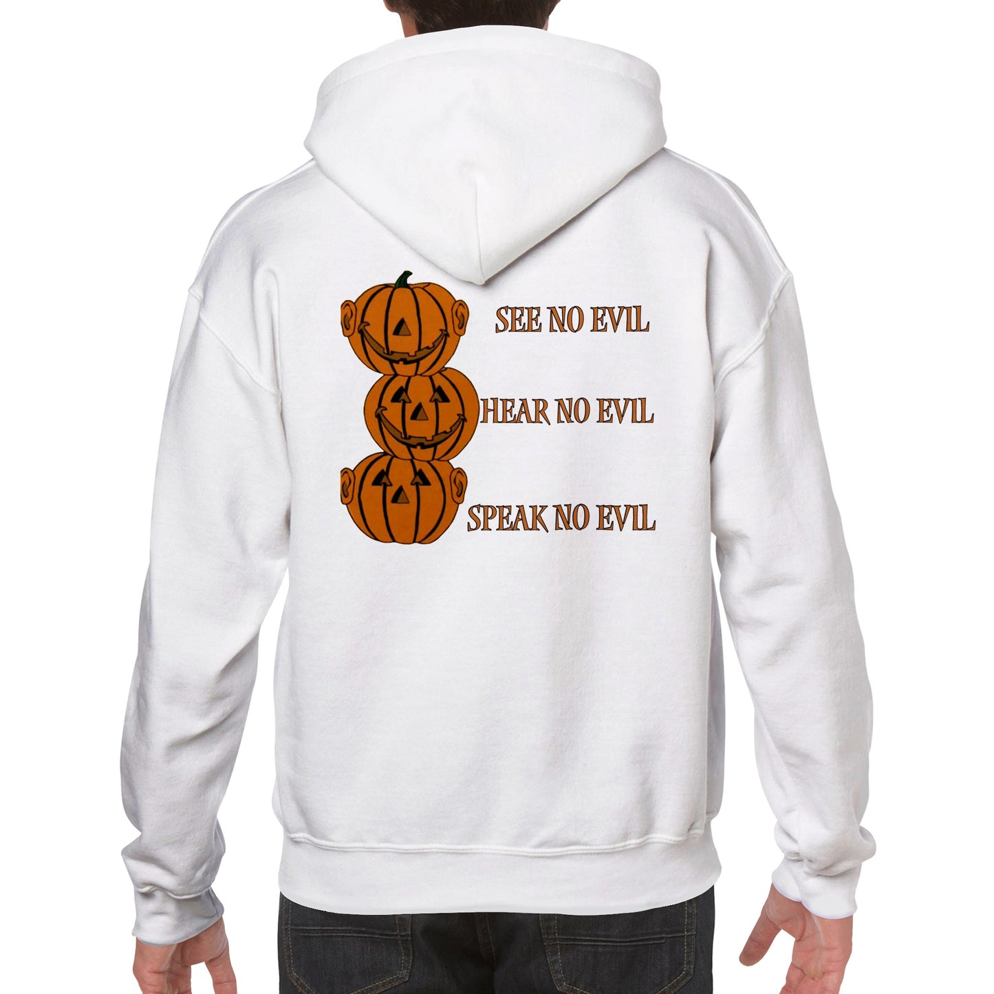 See No, Hear No, Speak No Evil Pullover Hoodie