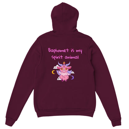 Baphomet Is My Spirit Animal Pullover Hoodie