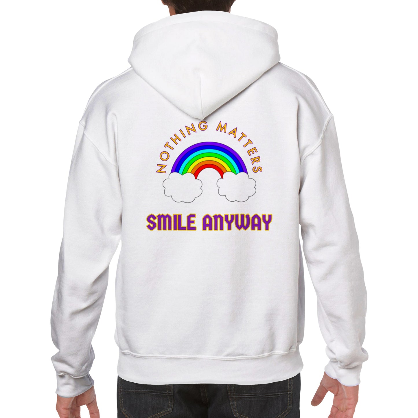 Smile Anyway Pullover Hoodie