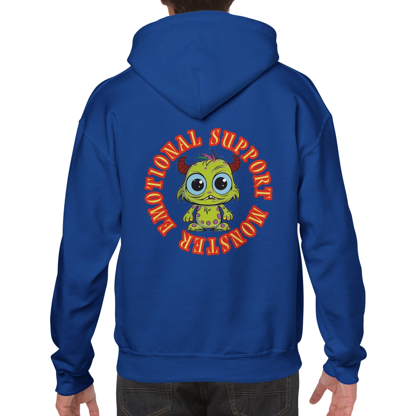 Emotional Support Monster Pullover Hoodie