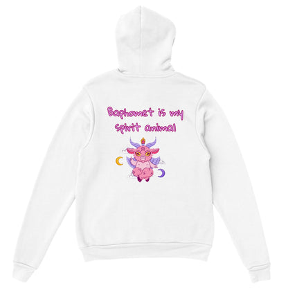 Baphomet Is My Spirit Animal Pullover Hoodie