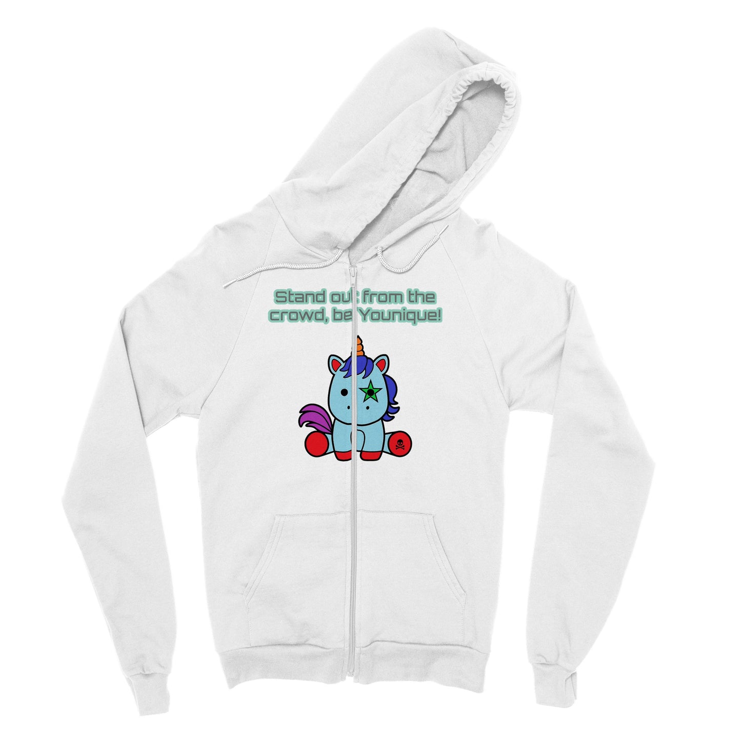 Stand Out From The Crowd Zip Hoodie